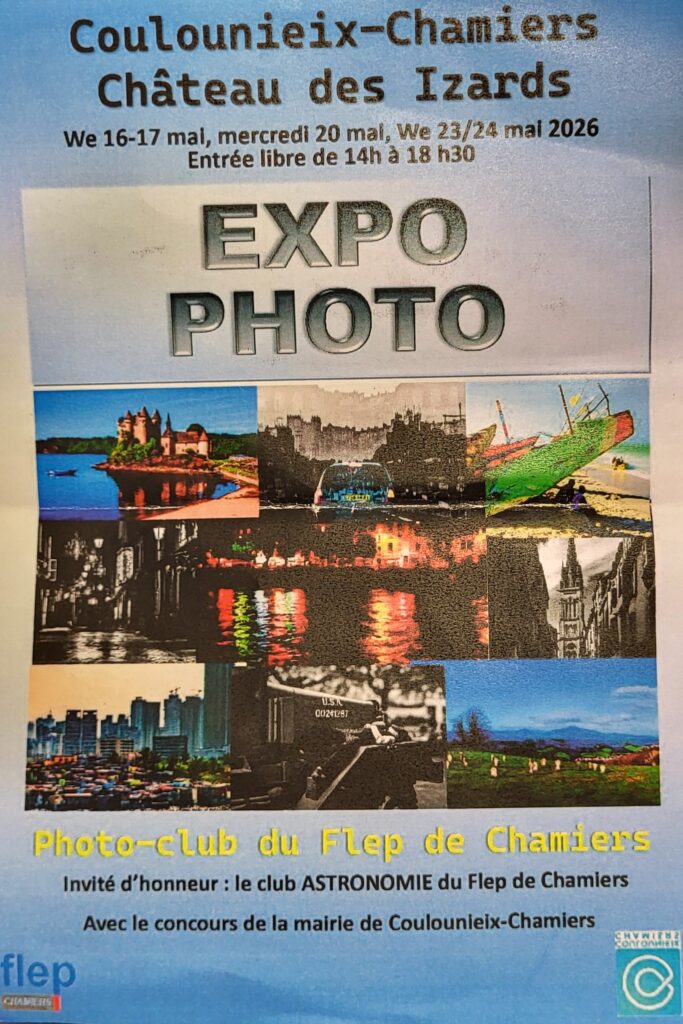 Affiche de l'expo photo 2026