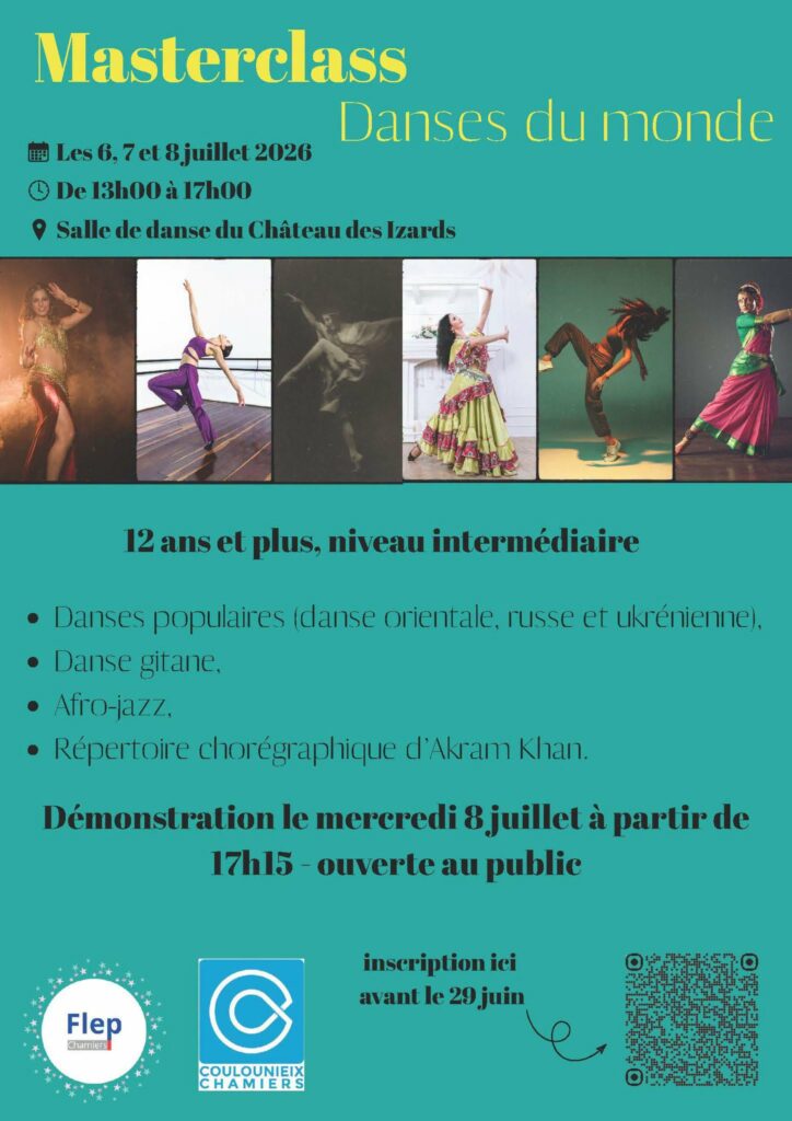 Masterclass danses du monde avec le Flep